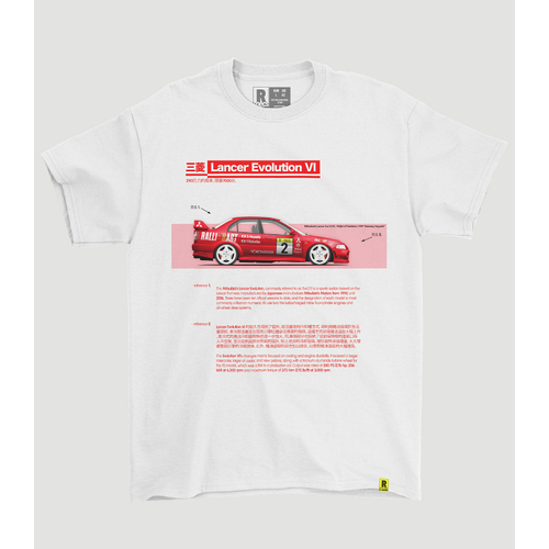 CAMISETA LANCER EVO VI|R