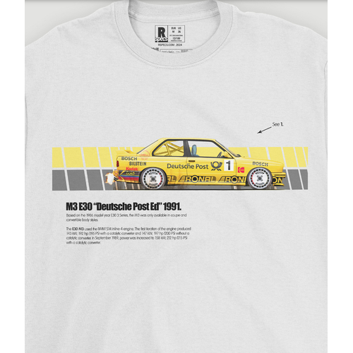 CAMISETA E30 DEUTSCHE POST|R