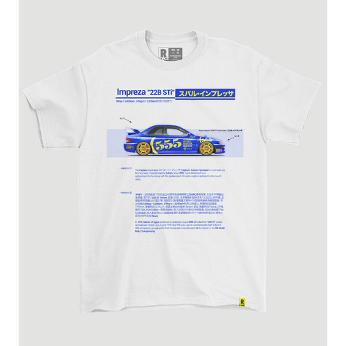 CAMISETA IMPREZA 22B STI Ed|R