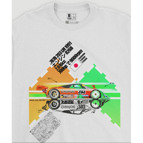 CAMISETA MAZDA 787B 1991|R