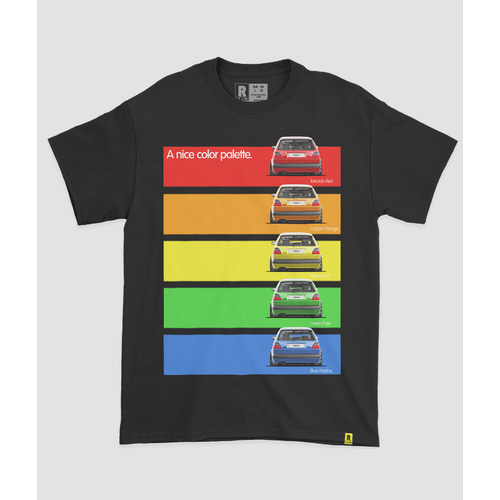 CAMISETA GOLF MK2 GTI|R