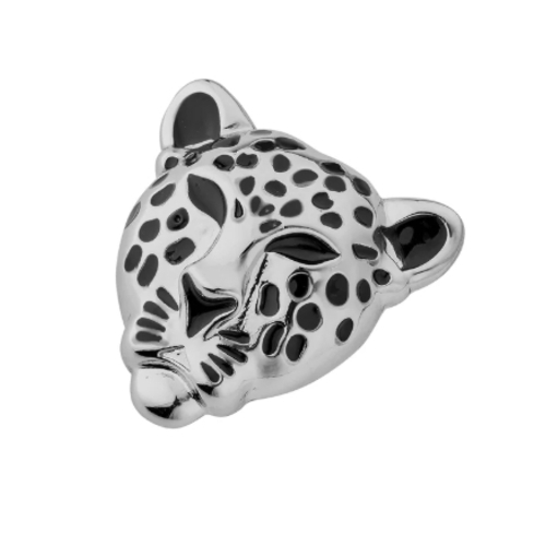 Leopardo plata|SHOEME CHARMS